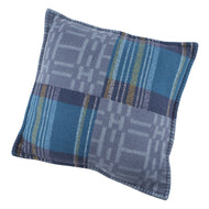 HERMES Scott H Pillow Cushion Blue Wool100%