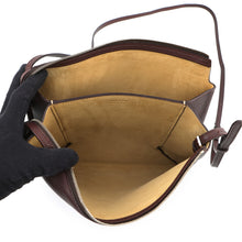 将图像加载到图库查看器中，The Row NU TWIN Shoulder Bag BordeauxW1235 Leather
