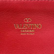 将图像加载到图库查看器中，Valentino Garavani Le Quatrieme Toile Iconograph 2-Way Bag Beige/Red2W2B0L76HUJJ4A Canvas Leather
