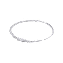 将图像加载到图库查看器中，HERMES BoucleSellier Inflexible Necklace Size PM/44 SV925
