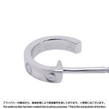 将图像加载到图库查看器中，CARTIER Love earrings Size SmallB8028900 18K White Gold
