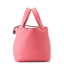 将图像加载到图库查看器中，HERMES Picotin Padlock Rose Azalee Taurillon Clemence Size PM
