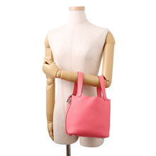将图像加载到图库查看器中，HERMES Picotin Padlock Rose Azalee Taurillon Clemence Size PM
