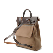 将图像加载到图库查看器中，HERMES Herbag Zip Ad Etoupe Toile Officer Bash Hunter Size PM
