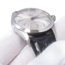 Load image into Gallery viewer, TUDOR Big Oyster W34mm Stainless Steel Leather Silver Dial7934
