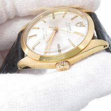 Load image into Gallery viewer, TUDOR Oyster Prince W35mm Gold Plated Leather Silver Dial9020

