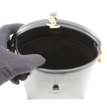 Load image into Gallery viewer, SAINT LAURENT PARIS LE 37 Shoulder Bucket Black765870 Leather Size Mini

