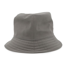 Load image into Gallery viewer, HERMES Fred H-cut bucket hat Size 58 Gray Cotton

