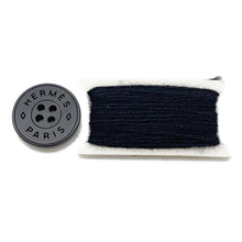 Load image into Gallery viewer, HERMES Knit Chaine d'AncrePattern long sleeve Size 36 Black2H2644D6 Wool 80% Cashmere20%
