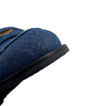 Load image into Gallery viewer, MIUMIU Coin loafers IndigoBlue5D061E Denim Size 36
