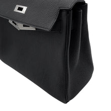 Load image into Gallery viewer, HERMES Kelly Retourne Black Togo Leather Size 28
