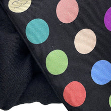 将图像加载到图库查看器中，CHANEL All-over CC Logo Scarf Black/Multicolor Silk100%
