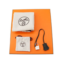 将图像加载到图库查看器中，HERMES Akkad Plomb Togo Leather Size PM
