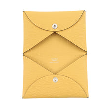 Load image into Gallery viewer, HERMES Calvi JauneMango Chevre Myzore Goatskin
