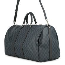 Load image into Gallery viewer, LOUIS VUITTON Keepall Bandouliere Noir/CobaltN41413 Damier Cobalt Canvas Size 55
