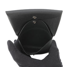 将图像加载到图库查看器中，HERMES Calvi Duo Black Epsom
