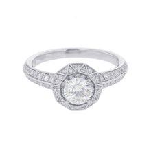 Load image into Gallery viewer, Boucheron Etoile de Paris Solitaire Ring Size 51/#11JSL00342 Pt950
