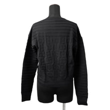 Load image into Gallery viewer, HERMES chaine d'ancre cardigan Size 36 Black3E2706D3 Silk57% Cotton43%
