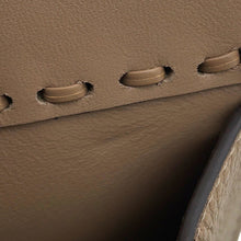 将图像加载到图库查看器中，FENDI Peekaboo Selleria I see you Gray8BN335 Leather Size Petit
