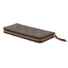 将图像加载到图库查看器中，LOUIS VUITTON Portefeuille Clemence FuchsiaM60742 Monogram
