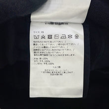 Load image into Gallery viewer, MONCLER Willow Smith Half Zip Knit Size XS BlackJ209T8G00005 Cotton100%
