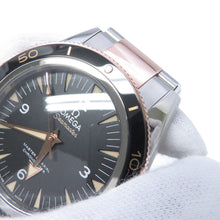将图像加载到图库查看器中，OMEGA Seamaster300 Master Co-Axial W41mm Stainless Steel K18PG Black Dial233.20.41.21.01.001
