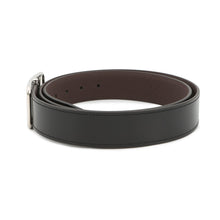 将图像加载到图库查看器中，HERMES Cape Cod reversible belt Size 90 Black/Ebene Box Calf Leather Togo Leather
