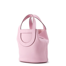 Load image into Gallery viewer, HERMES in-the-loop Tote Bag Mauve Silvestre Taurillon Clemence Swift Leather Size 18
