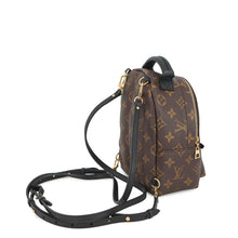 将图像加载到图库查看器中，LOUIS VUITTON Palm Springs Backpack NoirM44873 Monogram Size MINI
