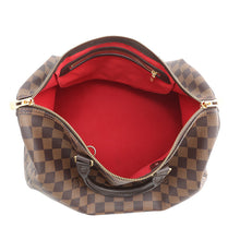 将图像加载到图库查看器中，LOUIS VUITTON Speedy Bandouliere RedN40591 Damier Ebene Canvas Size 35
