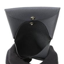 将图像加载到图库查看器中，HERMES Calvi Duo Grimist/Black Chevre Myzore Goatskin
