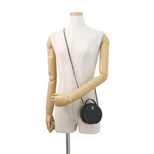 Load image into Gallery viewer, CHANEL Matelasse Round ChainShoulder Bag BlackAP2502 Caviar Leather
