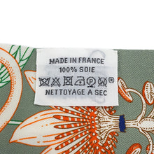 Load image into Gallery viewer, HERMES Twilly Precious Paradise Vert Almond/Apricot/Blue Jean Silk100%
