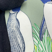 Load image into Gallery viewer, HERMES Twilly Precious Paradise Vert・Amande/Apricot/Blue・Jean Silk100%
