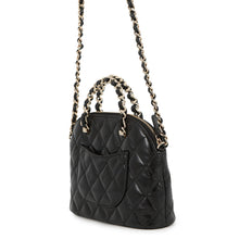 Load image into Gallery viewer, CHANEL Small Shopping Bag BlackAS5130 Shiny Lambskin
