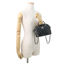 Load image into Gallery viewer, CHANEL Small Shopping Bag BlackAS5130 Shiny Lambskin
