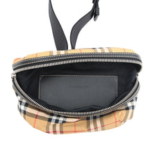Load image into Gallery viewer, BURBERRY Vintage Check SONNY Crossbody Bag Beige/Black/Multicolor8005521 Nylon Size Medium
