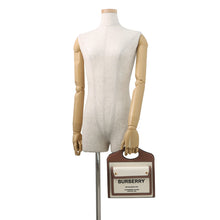 Load image into Gallery viewer, BURBERRY Two-tone Natural/Brown8031746 Canvas Leather Size Mini
