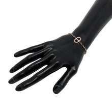 Load image into Gallery viewer, HERMES Chaine d'Ancre Contour Bracelet Size STH122404B 18K Pink Gold
