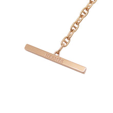 Load image into Gallery viewer, HERMES Chaine d'Ancre Contour Bracelet Size STH122404B 18K Pink Gold
