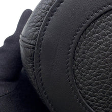 Load image into Gallery viewer, HERMES in-the-loop Tote Bag Black Taurillon Clemence Swift Leather Size 18
