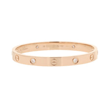 Load image into Gallery viewer, CARTIER Love Bracelet Classic Model Diamond Size 16 ClassicsB6069916 18K Pink Gold

