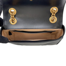 Load image into Gallery viewer, GUCCI GG Marmont Shoulder Bag Black446744 Leather Size Small
