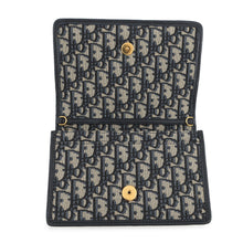 Load image into Gallery viewer, Dior Oblique 30 Montaigne 2-in-1 Pouch Navy/BeigeS2086UTZQ JacquardCanvas/Calf Leather
