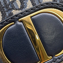 Load image into Gallery viewer, Dior Oblique 30 Montaigne 2-in-1 Pouch Navy/BeigeS2086UTZQ JacquardCanvas/Calf Leather
