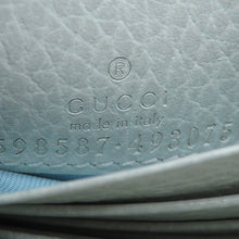 Load image into Gallery viewer, GUCCI Double G Medium Wallet Green/Light Green598587 Leather
