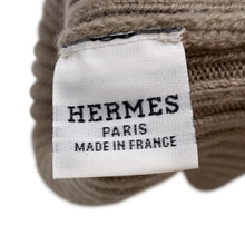 将图像加载到图库查看器中，HERMES Gloves 《Jeanne》 Size 7 Etoupe Cashmere
