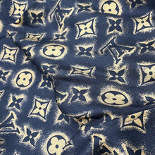 将图像加载到图库查看器中，LOUIS VUITTON Open collar shirt Size L NavyHPS34W Silk100%
