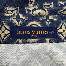 将图像加载到图库查看器中，LOUIS VUITTON Open collar shirt Size L NavyHPS34W Silk100%
