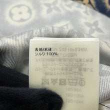 将图像加载到图库查看器中，LOUIS VUITTON Open collar shirt Size L NavyHPS34W Silk100%
